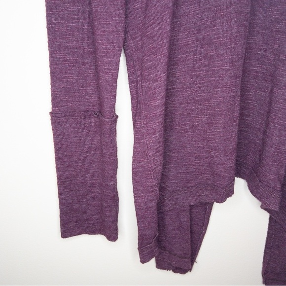 We The Free Free People Split Back Cowl Neck Knit Blouse - Picture 3 of 9